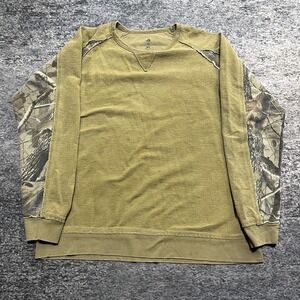Legendary Relatree Camo Crewneck Sweatshirt Mens XL Outdoor Hunting Camouflage